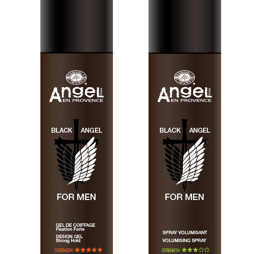 Black Angel Design Gel & Volumising Spray - Product Image